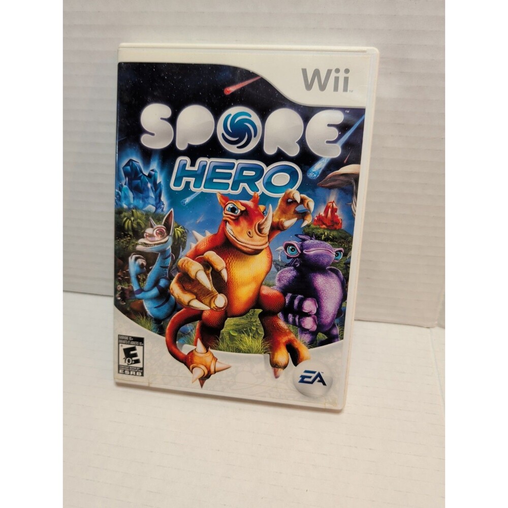 Spore Hero Wii Game With Manual And Case 2009